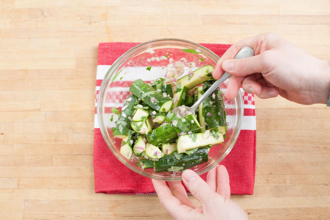 Recipe Grilled Zucchini Tacos with Guacamole Blue Apron