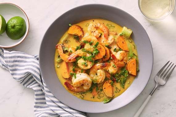 Shrimp & Sweet Potato Curry with Lemongrass & Coconut Milk-image