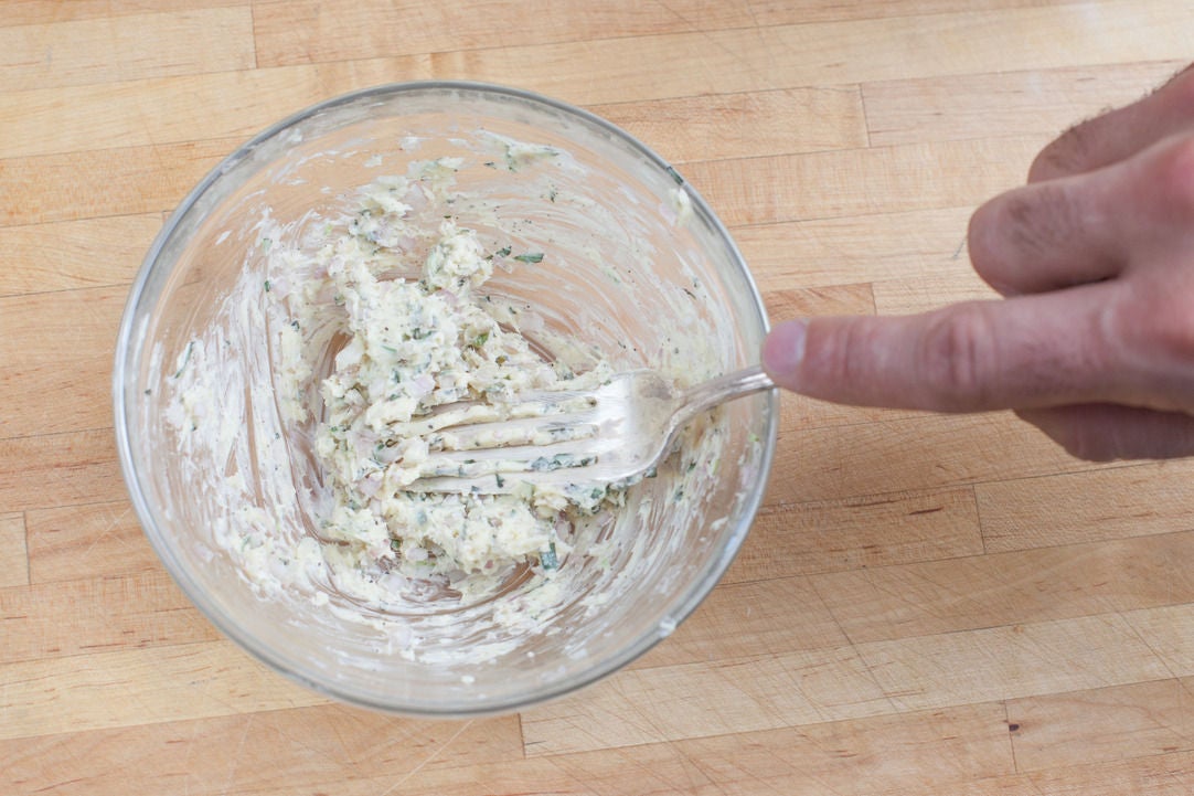 Recipe Tilapia with ShallotTarragon Butter over Corn & Japanese Eggplant Blue Apron