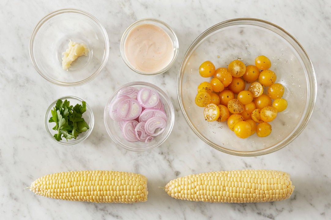 Recipe: Spicy Pan-Fried Chicken with Corn on the Cob ...