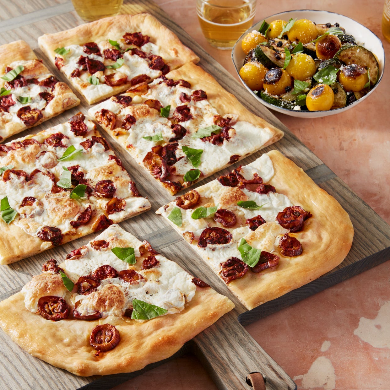 Recipe: Fairy Tale Eggplant & Mozzarella Pizza with ...