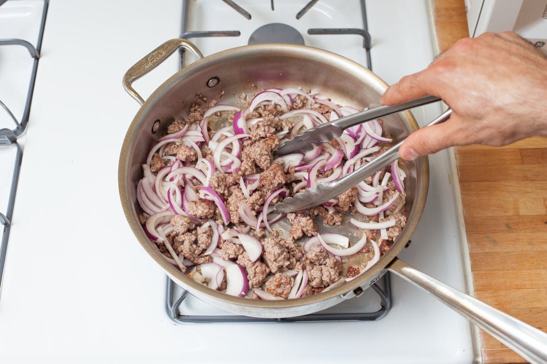 Recipe Lamb & Beef Rice Noodles with Mint, Lime & Ponzu Blue Apron