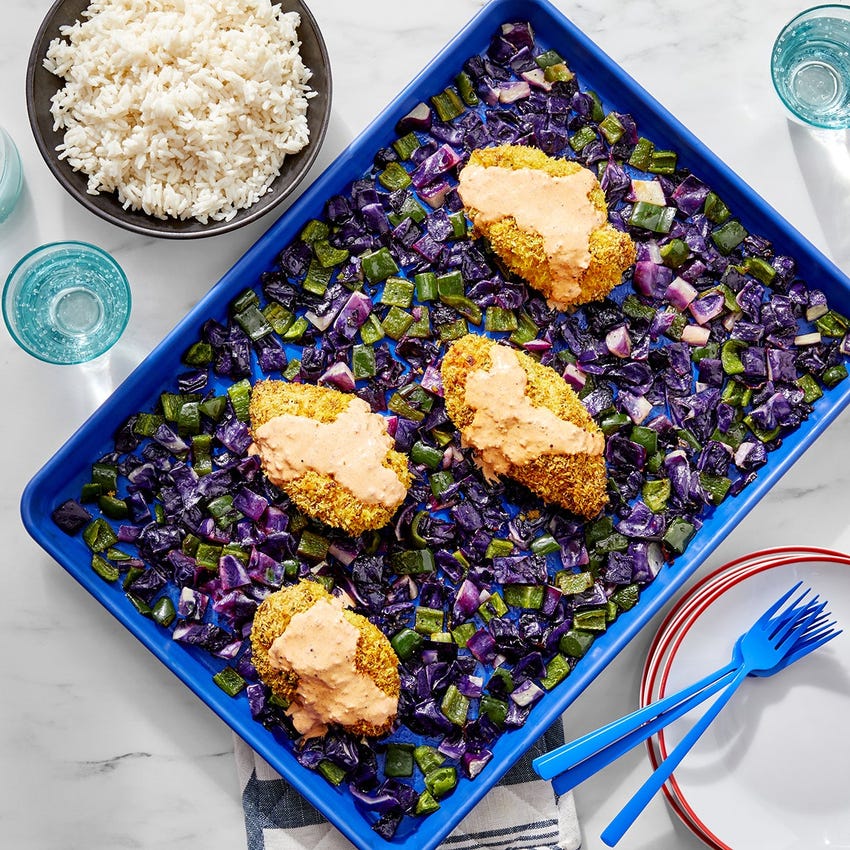 Recipe: Crispy Curry Chicken & Roasted Vegetables with ...