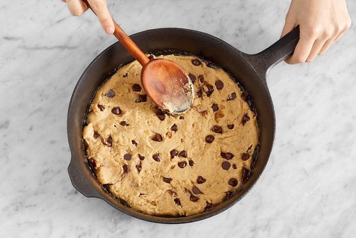 Bake the cookie & serve your dish