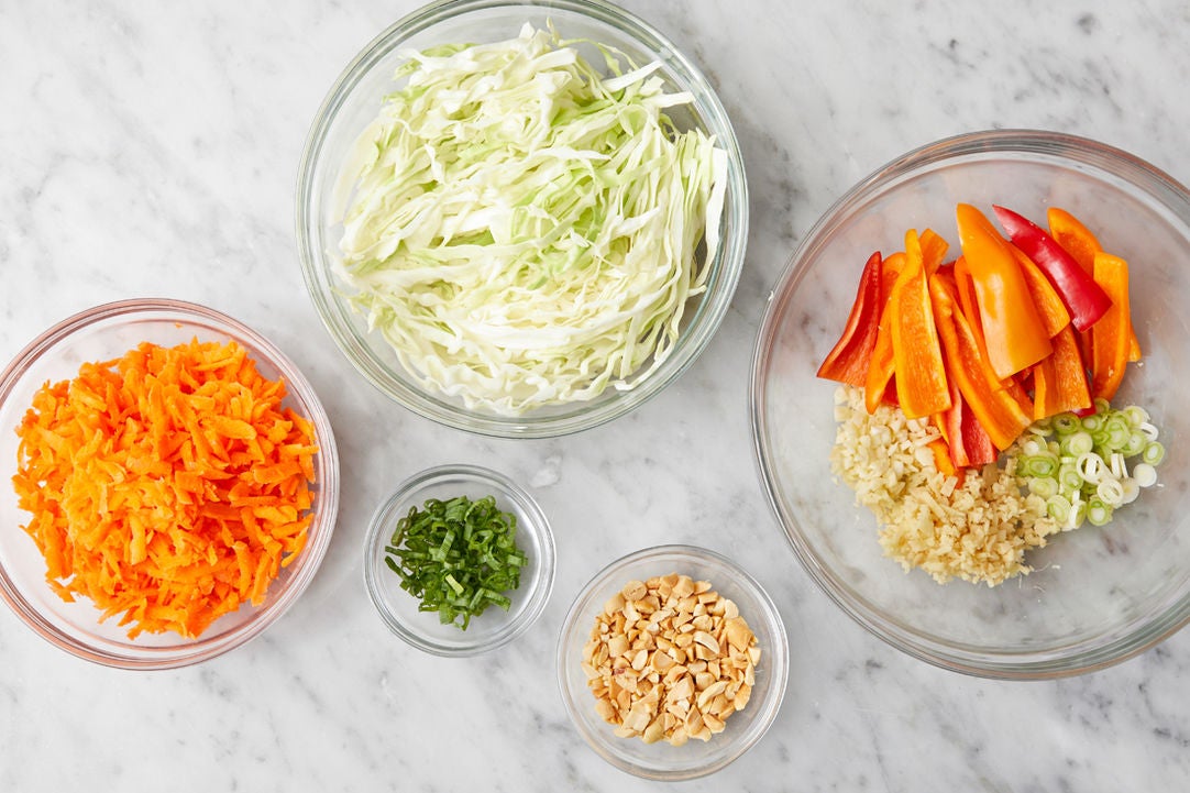 Recipe OnePan Udon Noodle StirFry with Vegetables & Peanuts Blue Apron
