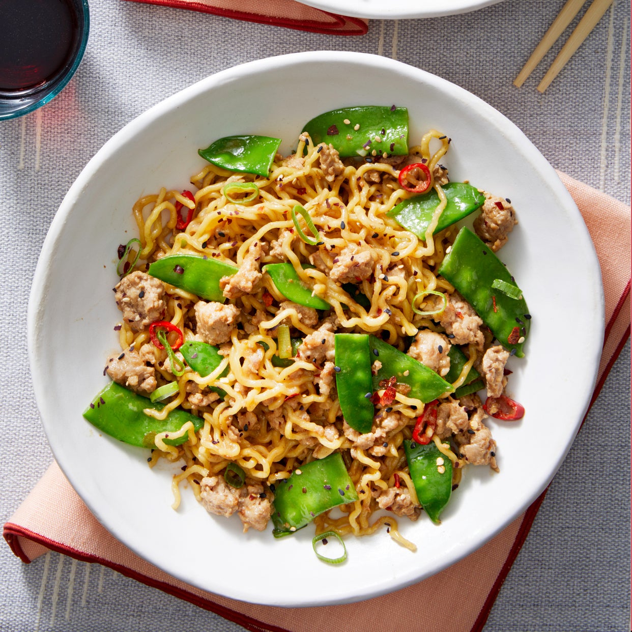 Szechuan Noodles with Pork picture picture Szechuan Noodles with Pork