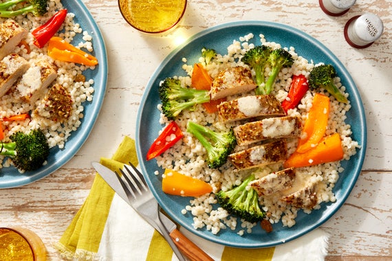 Recipe: Za'atar-Roasted Chicken with Pearl Couscous ...