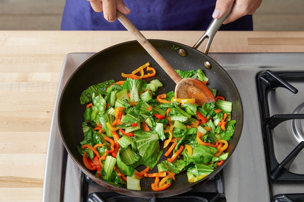 Recipe Vadouvan Shrimp & Sweet Chili Sauce with GarlicGinger Rice