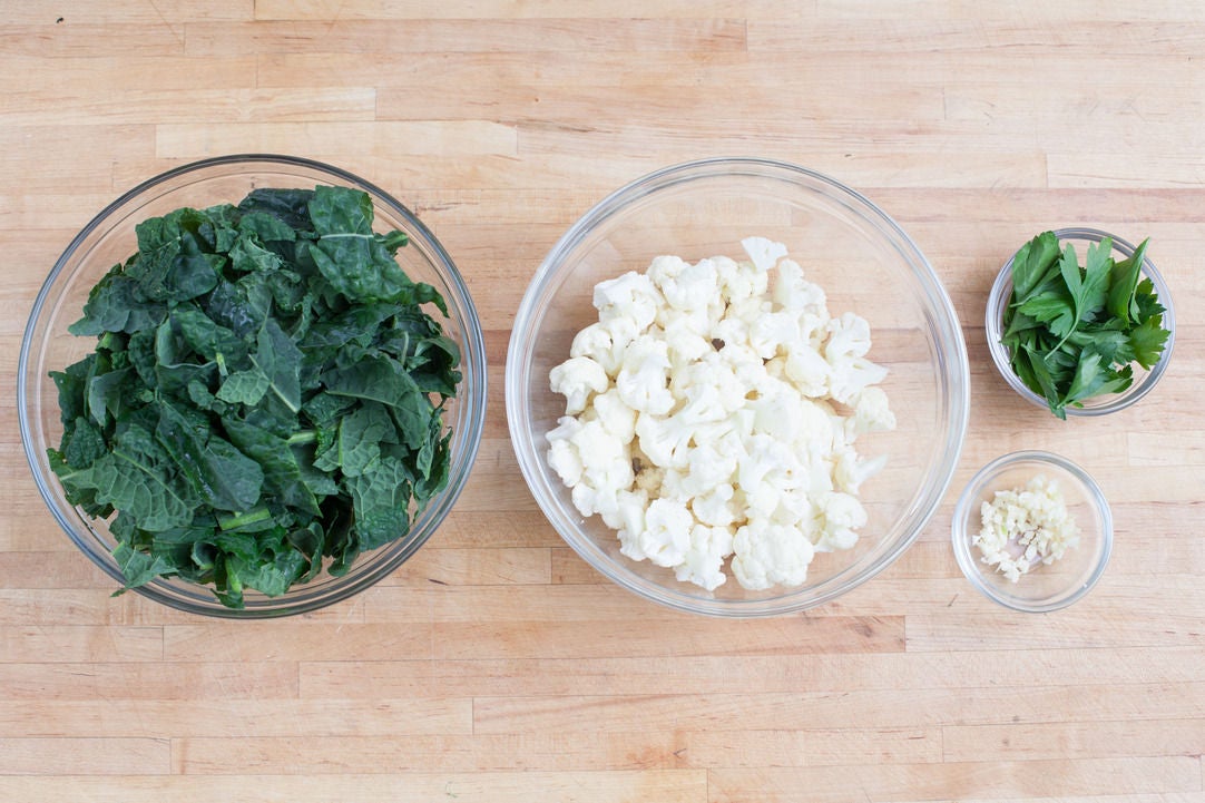 Recipe Creamy Kale & Cauliflower Casserole with HorseradishSpiced