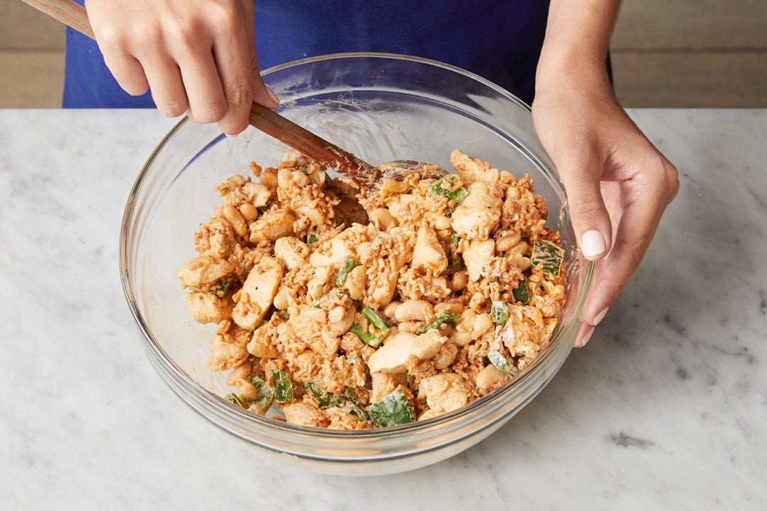 Recipe Chicken Chili Enchiladas with Cheddar Cheese & Jalapeño Pepper
