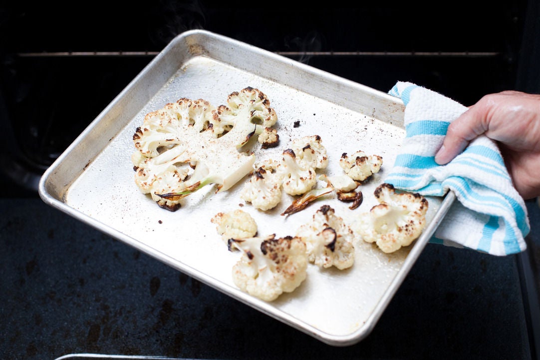 Recipe Salmon with Fennel Two Ways & Cauliflower Steak Blue Apron