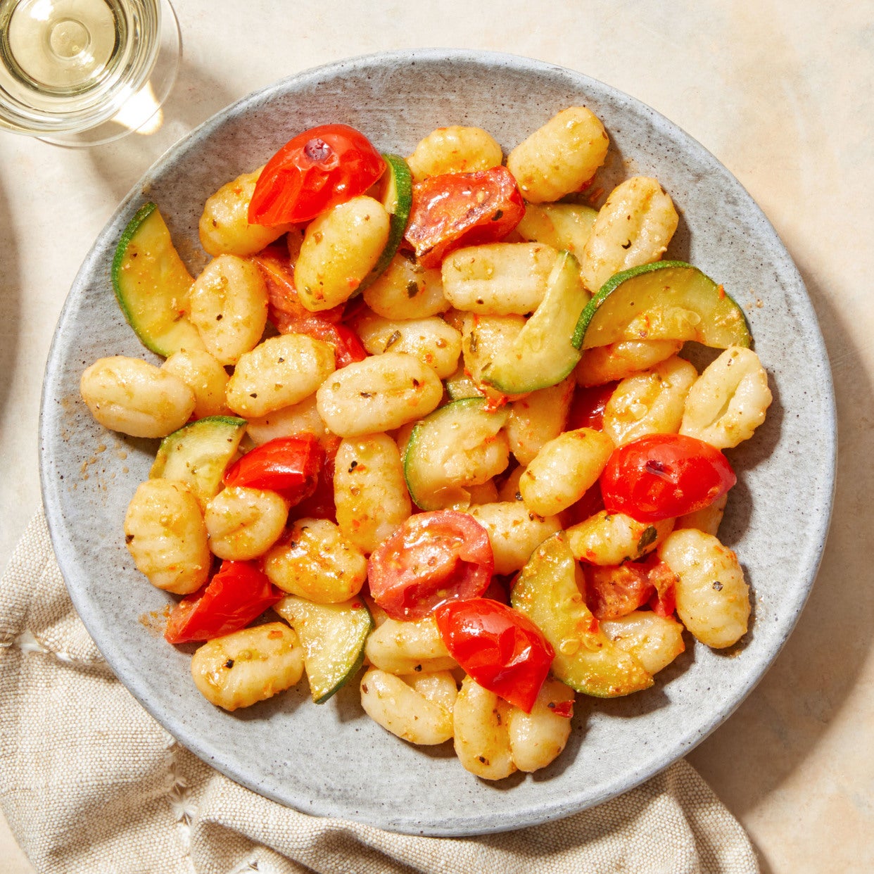 Recipe Summer Vegetable Gnocchi with Creamy Calabrian Chile Sauce