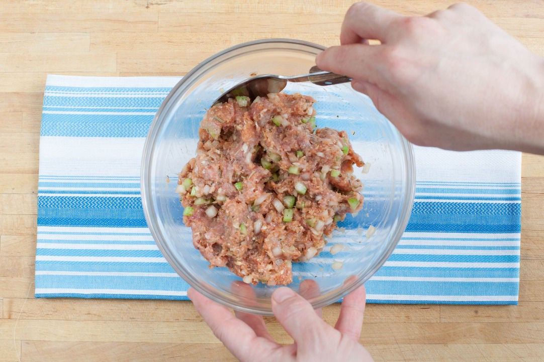 Recipe Turkey Meatloaf with Roasted Potatoes and Spinach Blue Apron