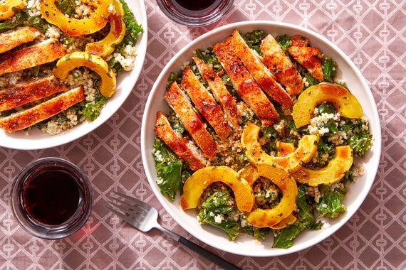 Sweet & Spicy Chicken Grain Bowl with Maple, Togarashi, & Hoisin-image