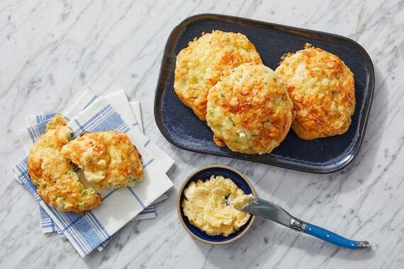 Jalapeño & Smoked Gouda Biscuits with Honey Butter-image