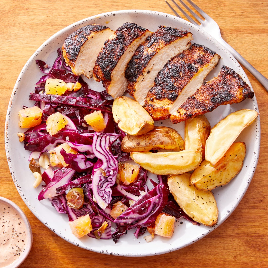 Recipe MexicanSpiced Chicken with Spicy Orange Slaw Blue Apron