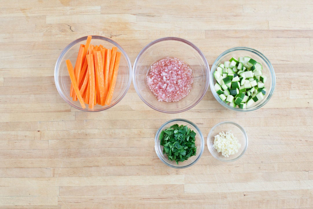 Recipe Chickpea, Quinoa, and Vegetable Cakes with Watercress Salad