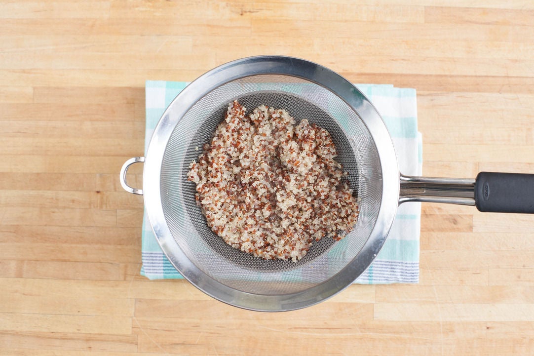 Recipe Chickpea, Quinoa, and Vegetable Cakes with Watercress Salad