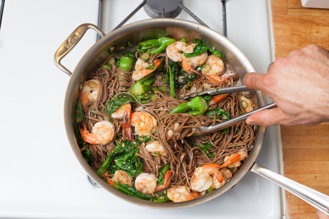 Recipe Lemongrass Shrimp With Soba Noodles recipe lemongrass shrimp with soba noodles