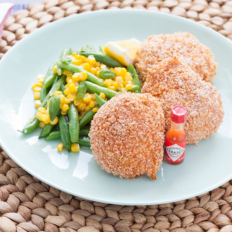 Recipe OvenFried Chicken with Sautéed Green Beans & Corn Blue Apron