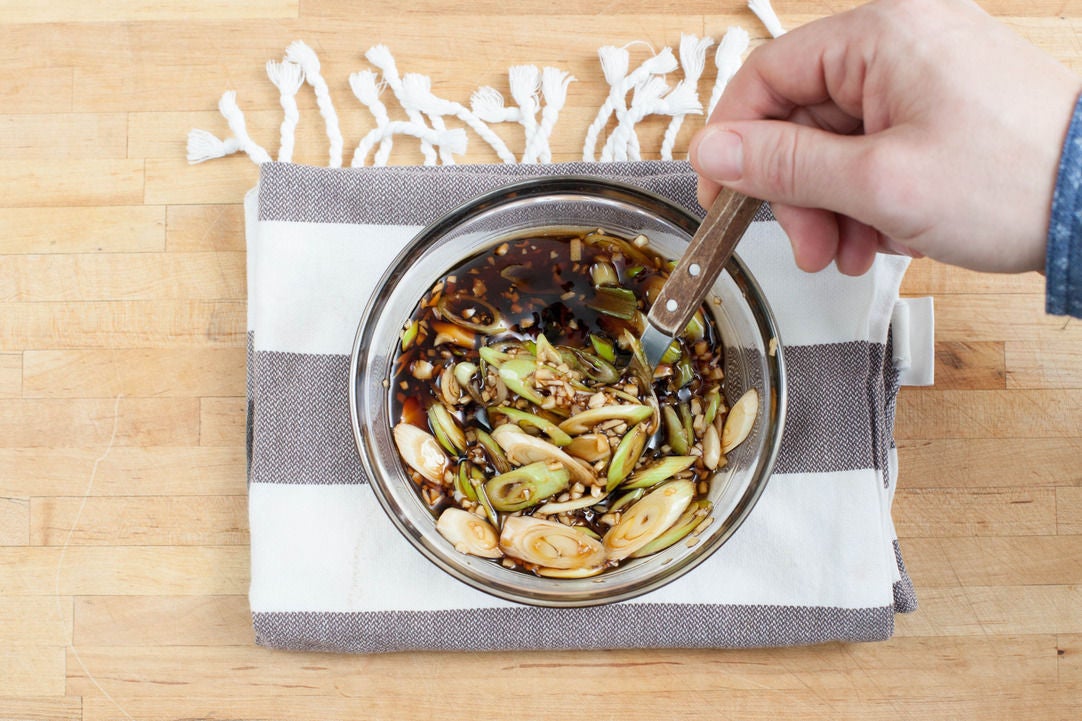 Recipe PanSeared Cod with Soy Maple Glaze, Baby Bok Choy, and Rice
