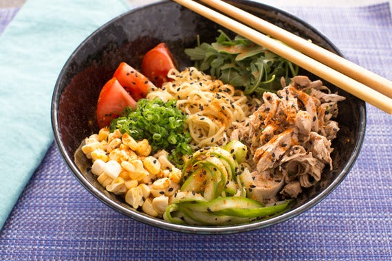 japanese chicken ramen recipes Recipe: Hiyashi Ramen Fresh with Noodles Summer Chicken Chuka &