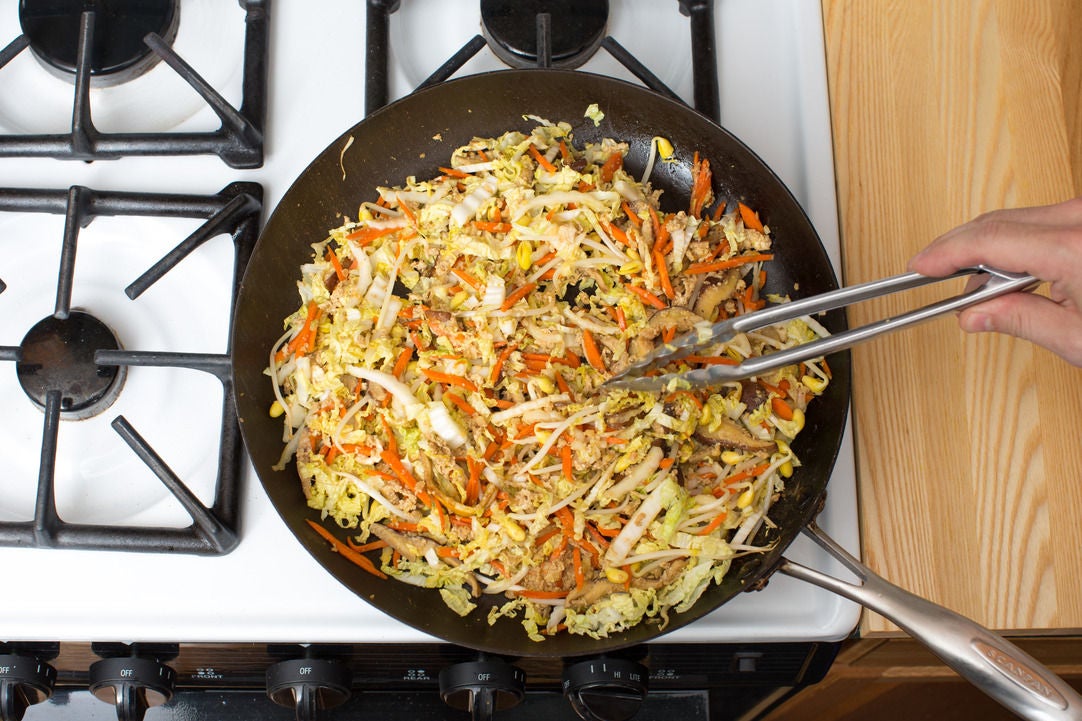 Recipe Moo Shu Vegetables with Pancakes & Plum Sauce Blue Apron