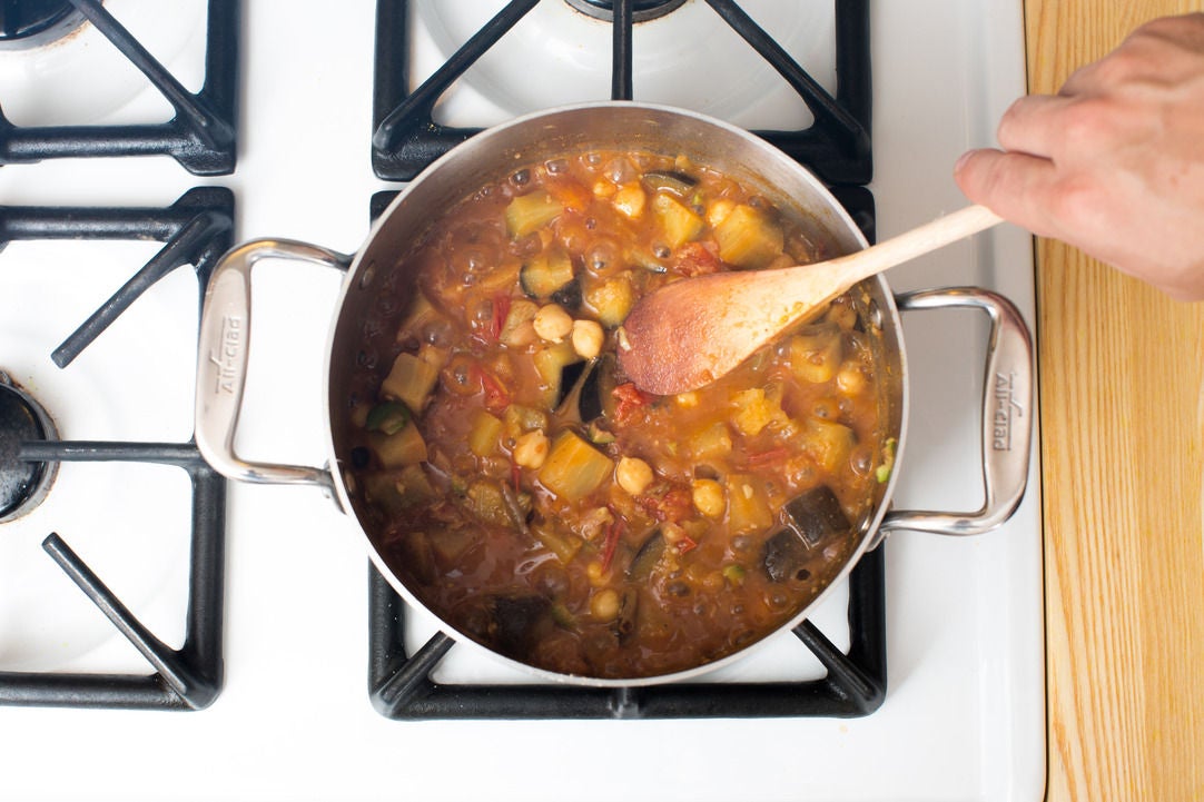 Recipe North African Eggplant Tagine with Whole Wheat Couscous
