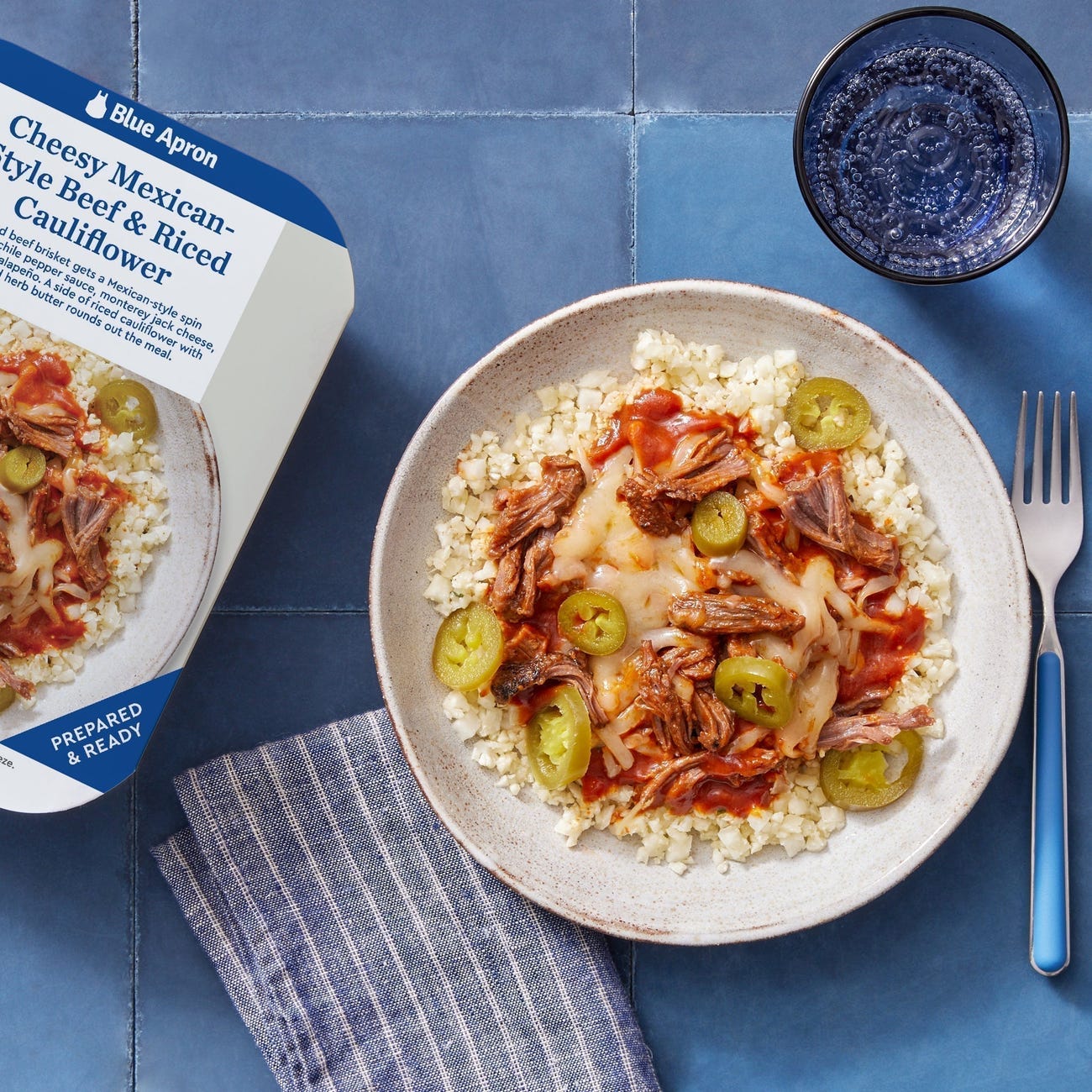 Recipe Cheesy MexicanStyle Beef & Riced Cauliflower with Garlic