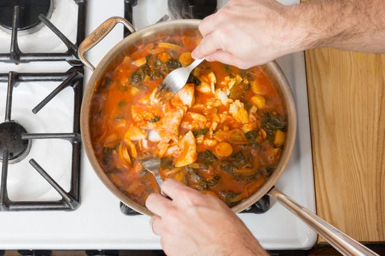Finish the stew: