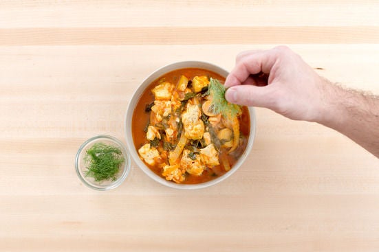 Plate your dish: