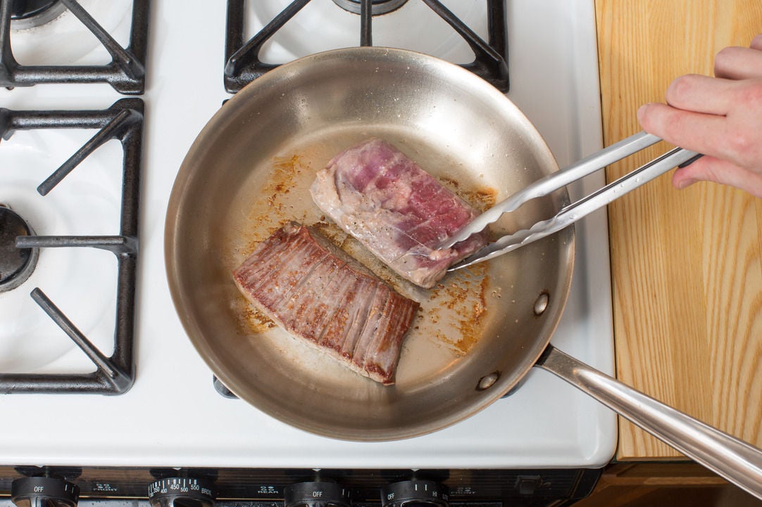Recipe Steak & MisoRoasted Vegetable Salad with Ponzu Dipping Sauce