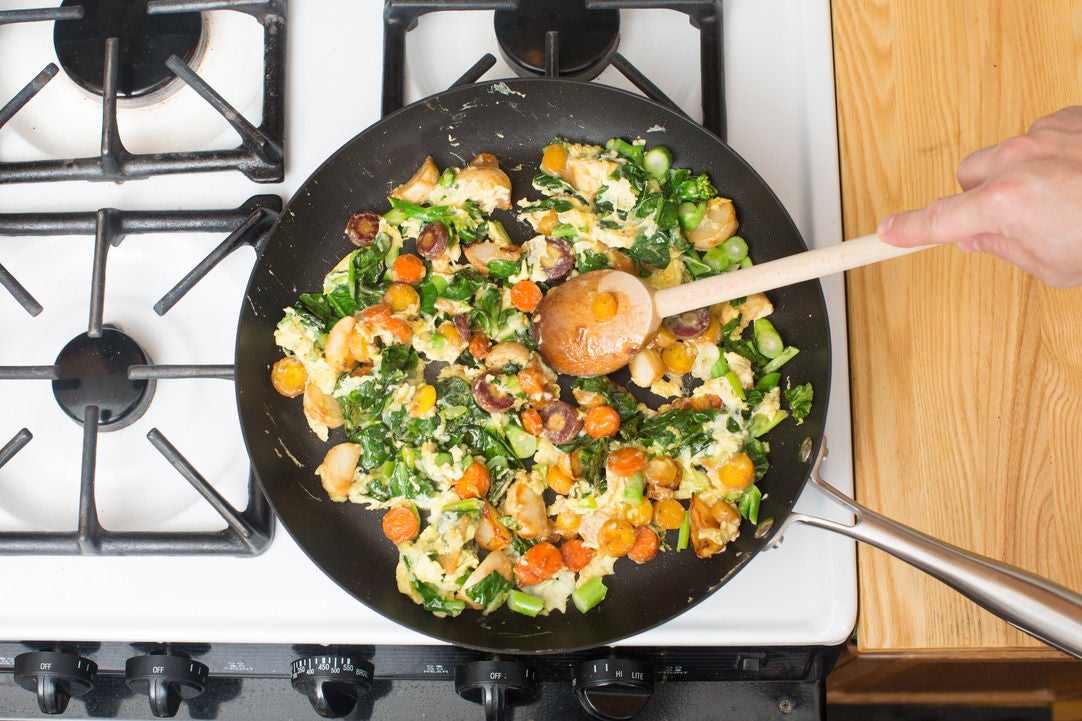 Recipe StirFried Black Rice with MisoRoasted Carrots & Tokyo Turnips