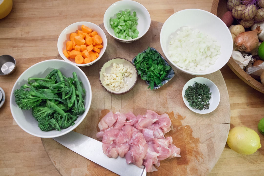 Recipe Chicken and Dumplings with Broccolini Blue Apron